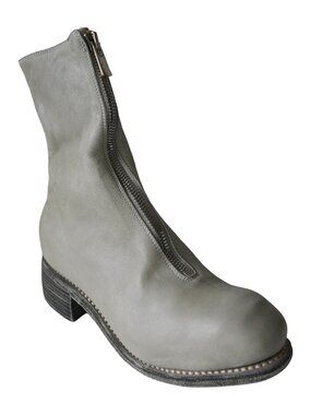 Guidi PL2 Soft Horse Full Grain Front Zip Boot Grey
